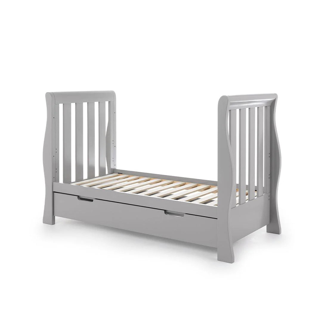 Obaby Stamford Luxe Cot Bed - Warm Grey - Image 7