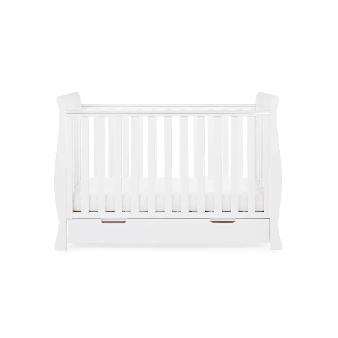 Obaby Stamford Mini Cot Bed - White