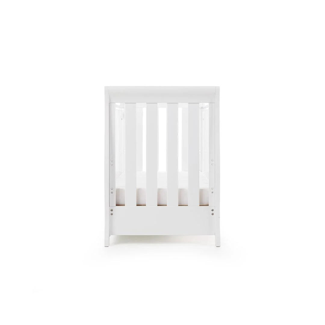 Obaby Stamford Mini Cot Bed - White - Image 5