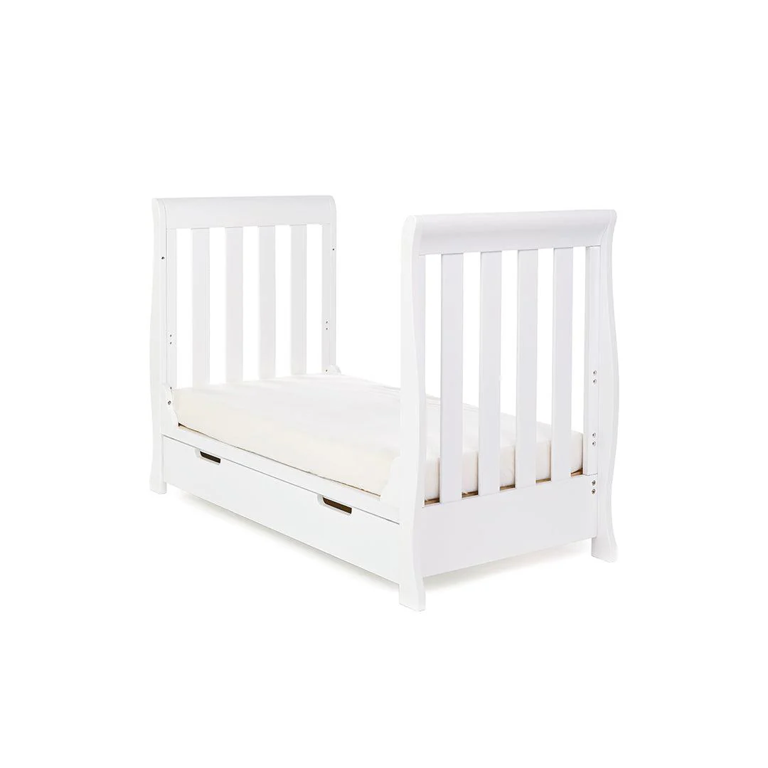 Obaby Stamford Mini Cot Bed - White - Image 7