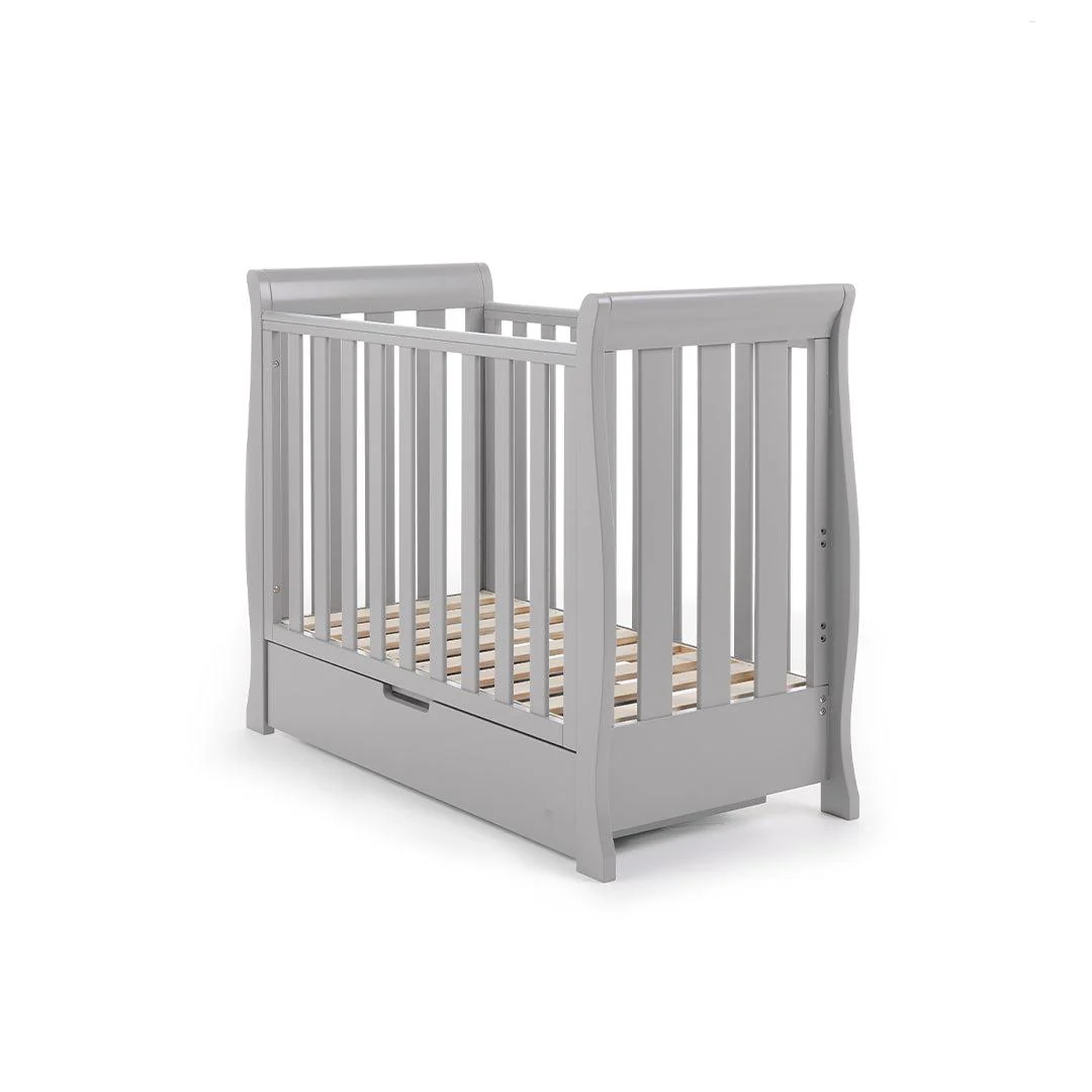 Obaby Stamford Space Saver Cot - Warm Grey - Image 4