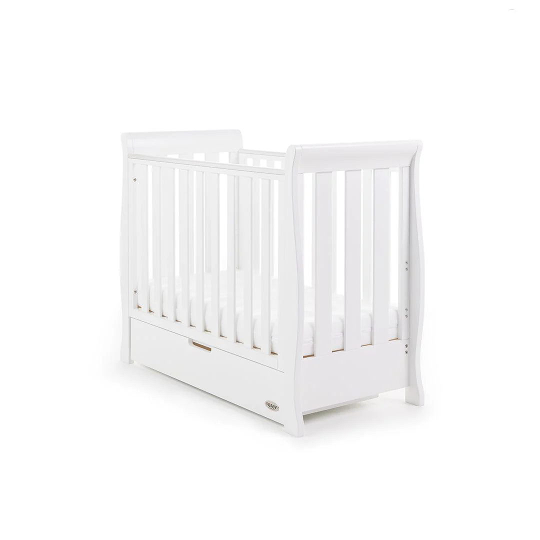 Obaby Stamford Space Saver Cot - White - Image 6