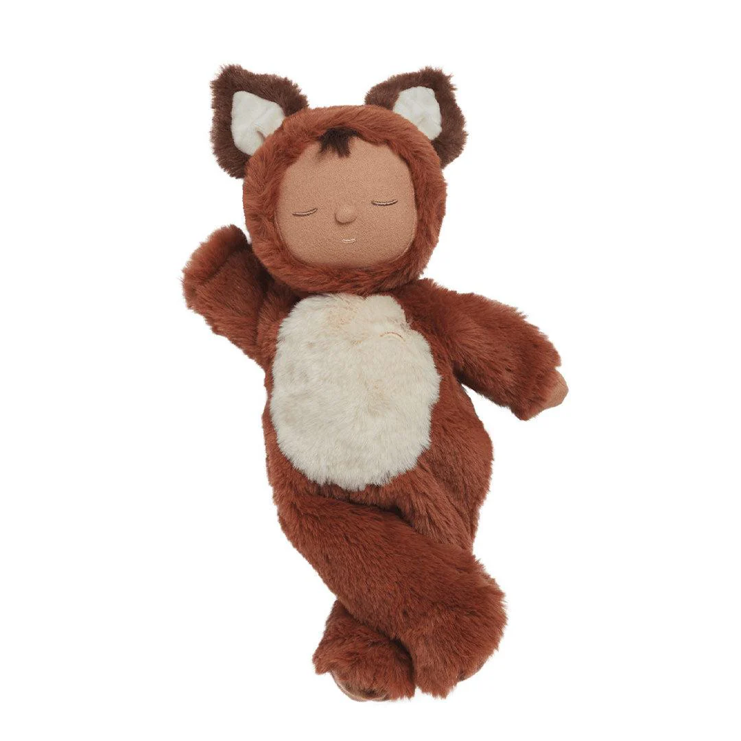 Olli Ella Cozy Dinkums Fox Doll - Finnley - Rust - Image 10