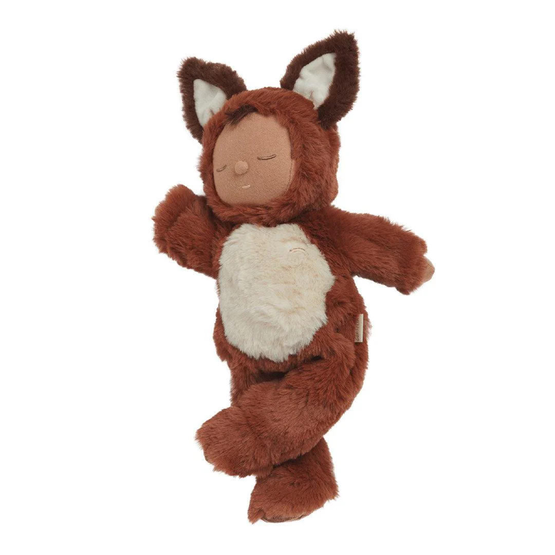 Olli Ella Cozy Dinkums Fox Doll - Finnley - Rust - Image 11