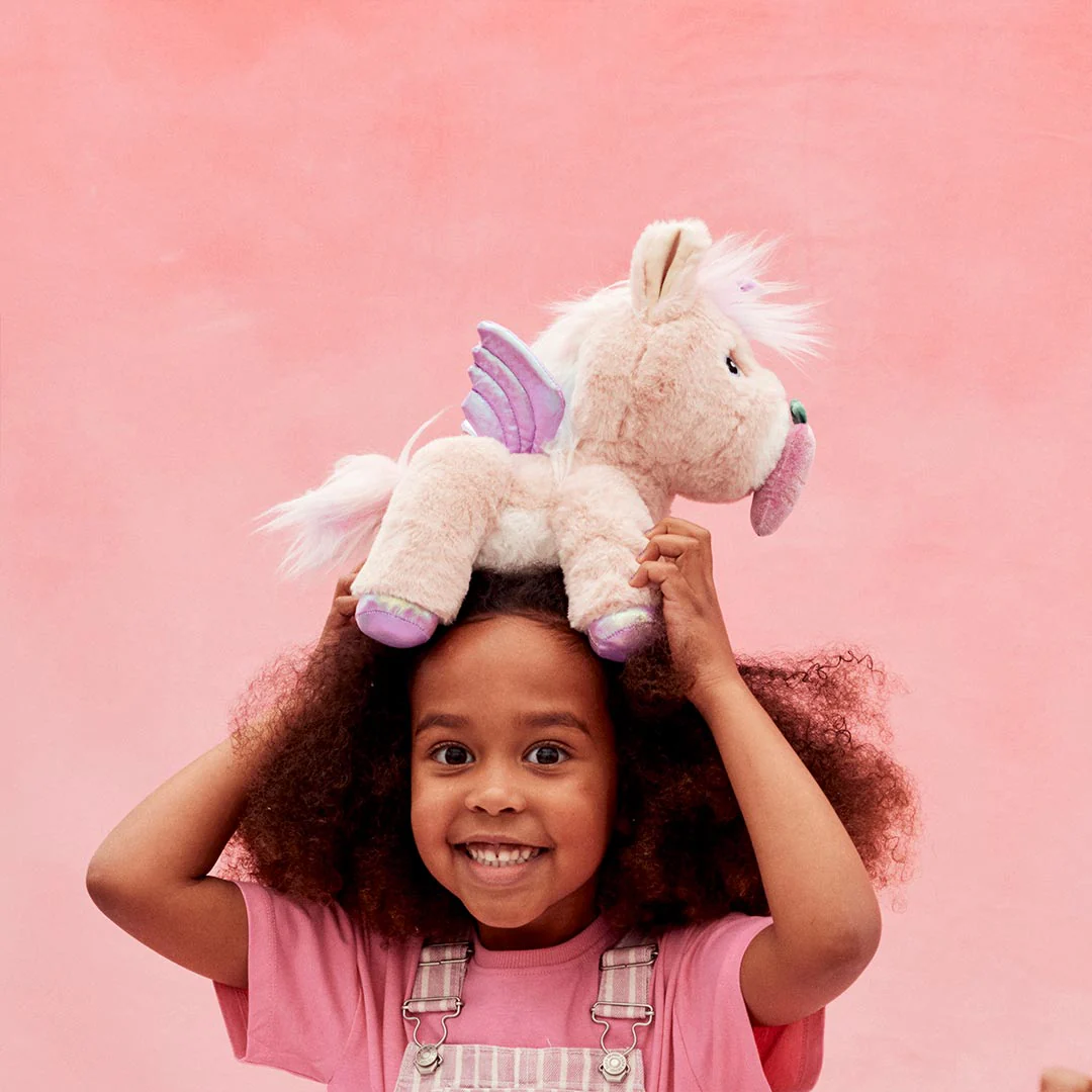 Olli Ella Dinkum Unicorn Shimmer - Pink - Image 6