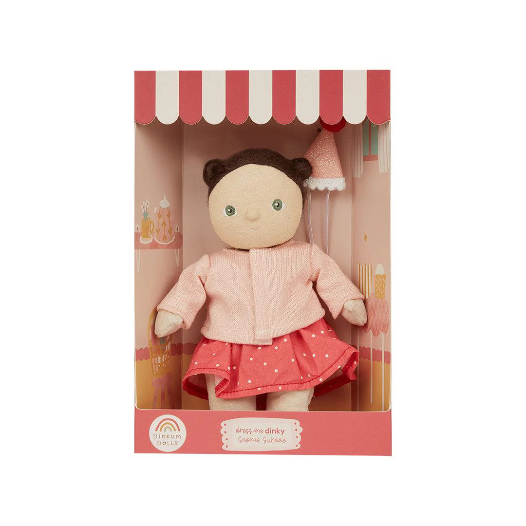 Olli Ella Dress Me Dinky - Sophie Sundae - Red - Image 10