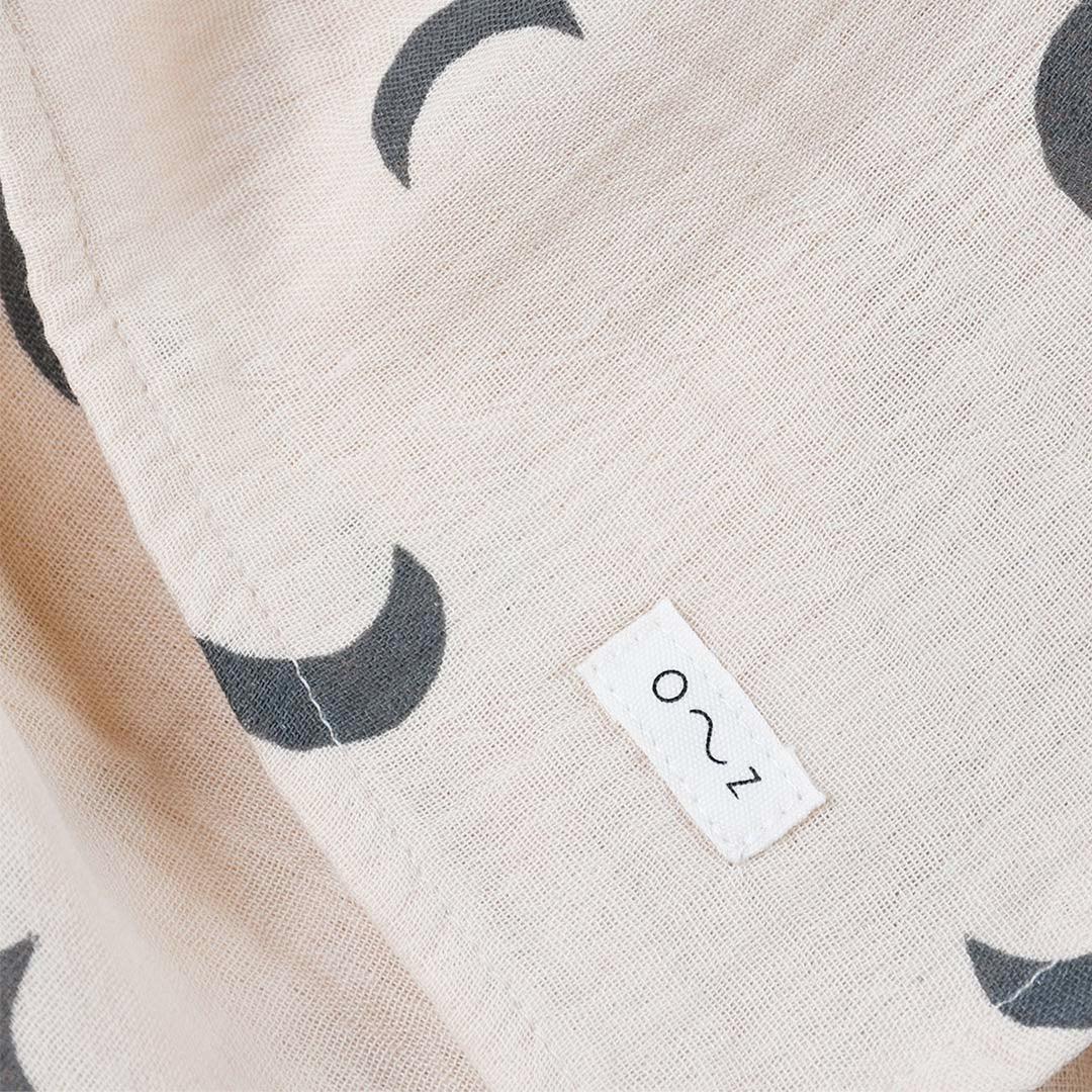Organic Zoo Muslin - Pebble Midnight - Image 2