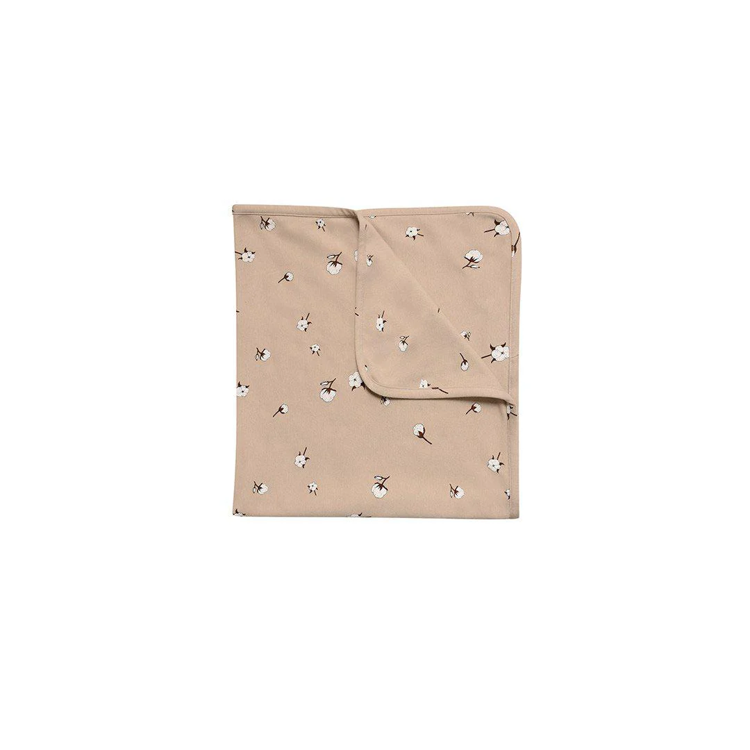 Organic Zoo Reversible Blanket - Cotton Field