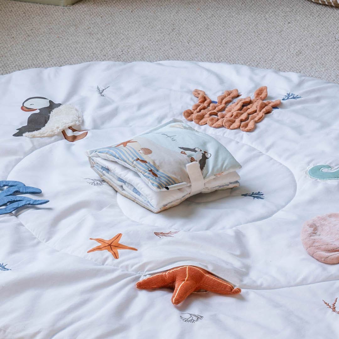 Outlet - Avery Row Fabric Baby Book - Coastline - Image 7