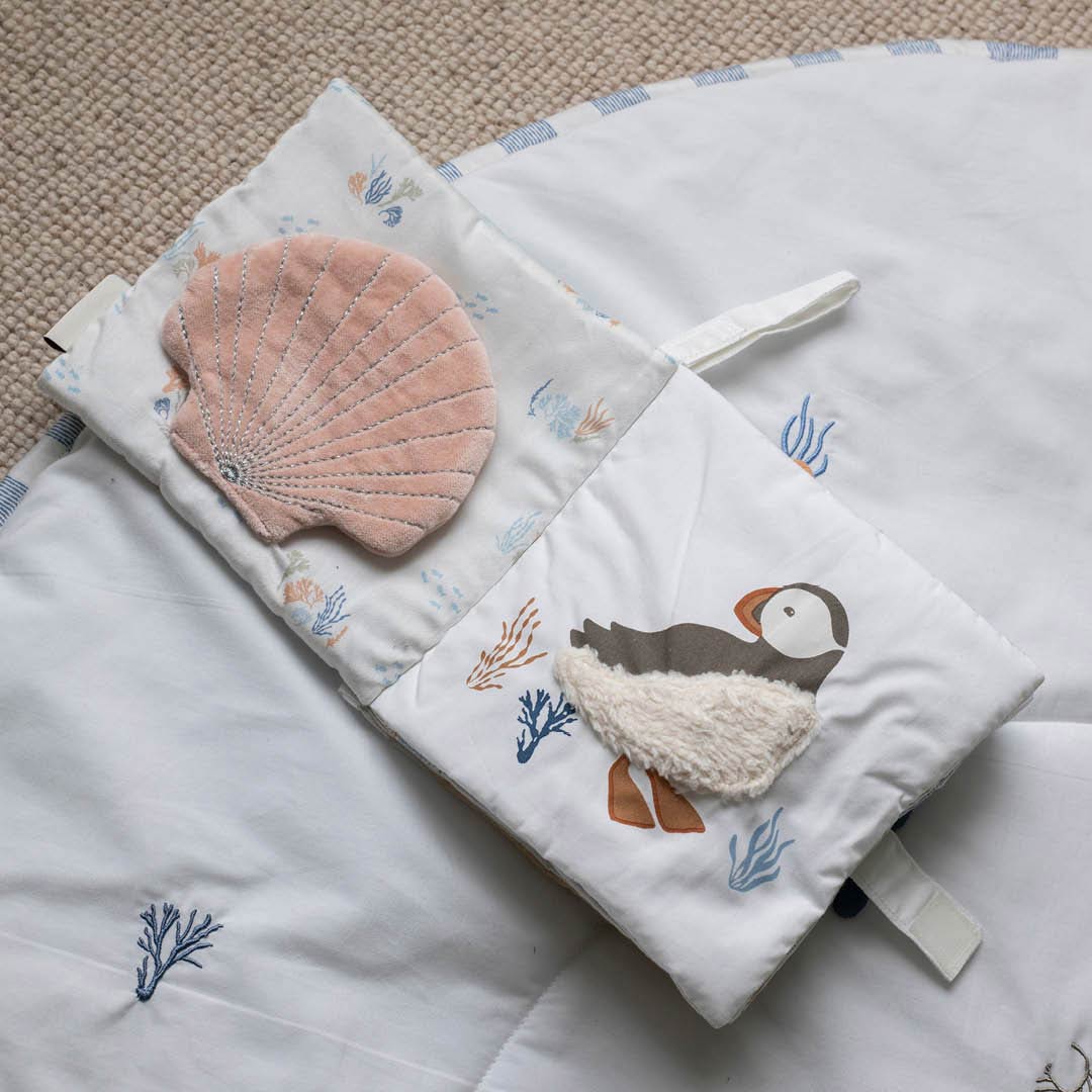 Outlet - Avery Row Fabric Baby Book - Coastline - Image 8