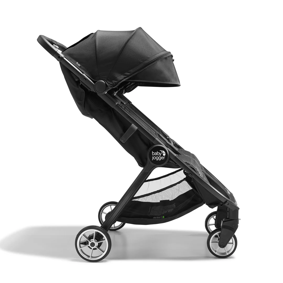 Outlet - Baby Jogger City Tour 2 Double Stroller - Pitch Black - Image 15