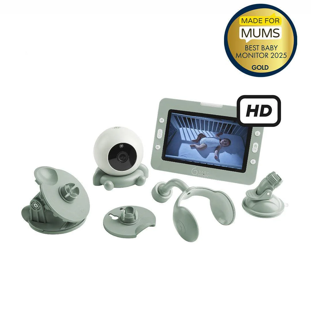Outlet - babymoov YOO Go Plus 5" HD Video Monitor - Green - Image 4