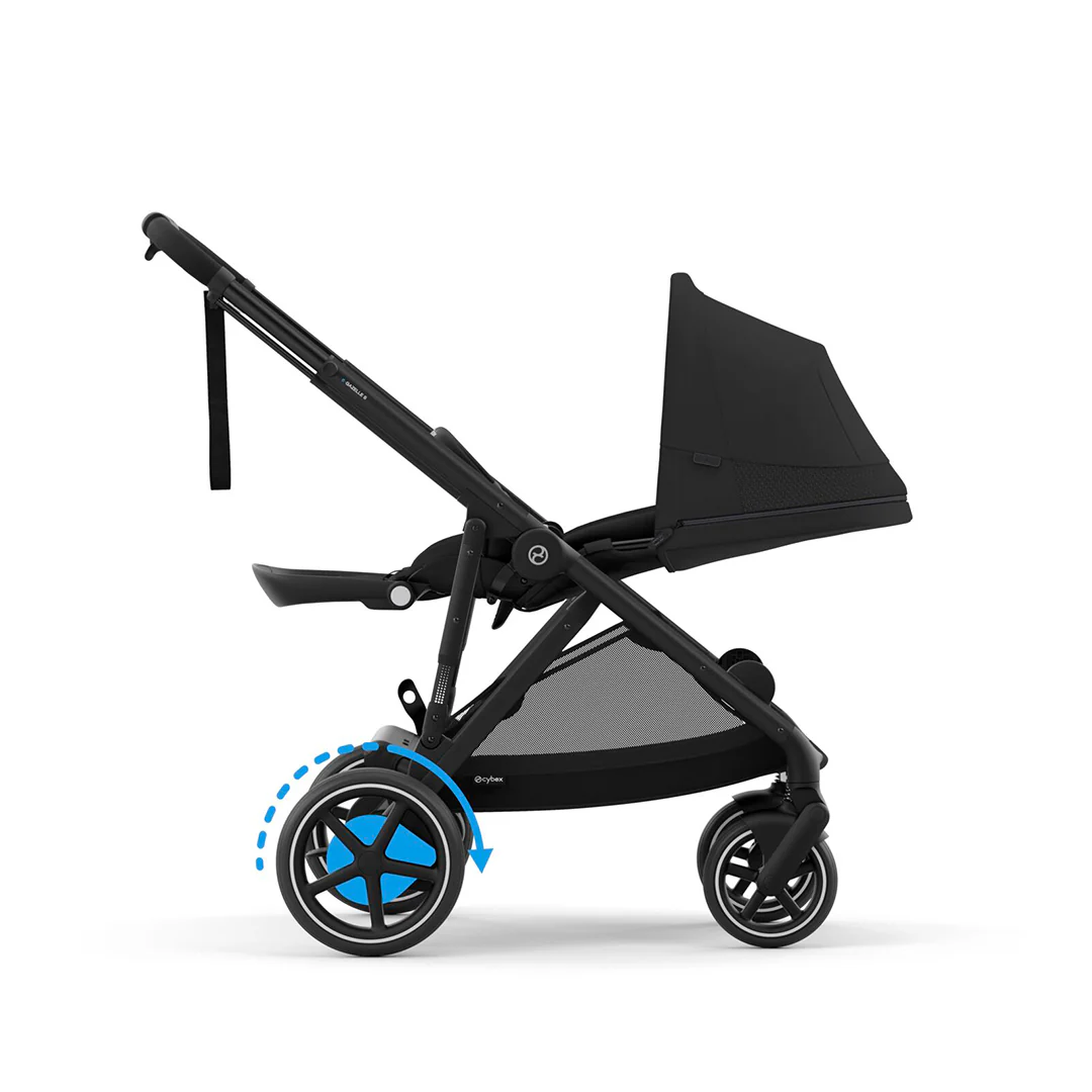 Outlet - CYBEX e-Gazelle S Pushchair - Moon Black - Image 10