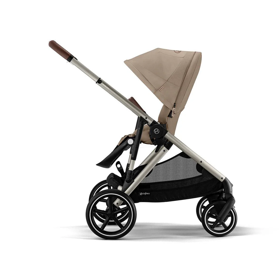 CYBEX Gazelle S Pushchair - Almond Beige - Taupe - Image 6
