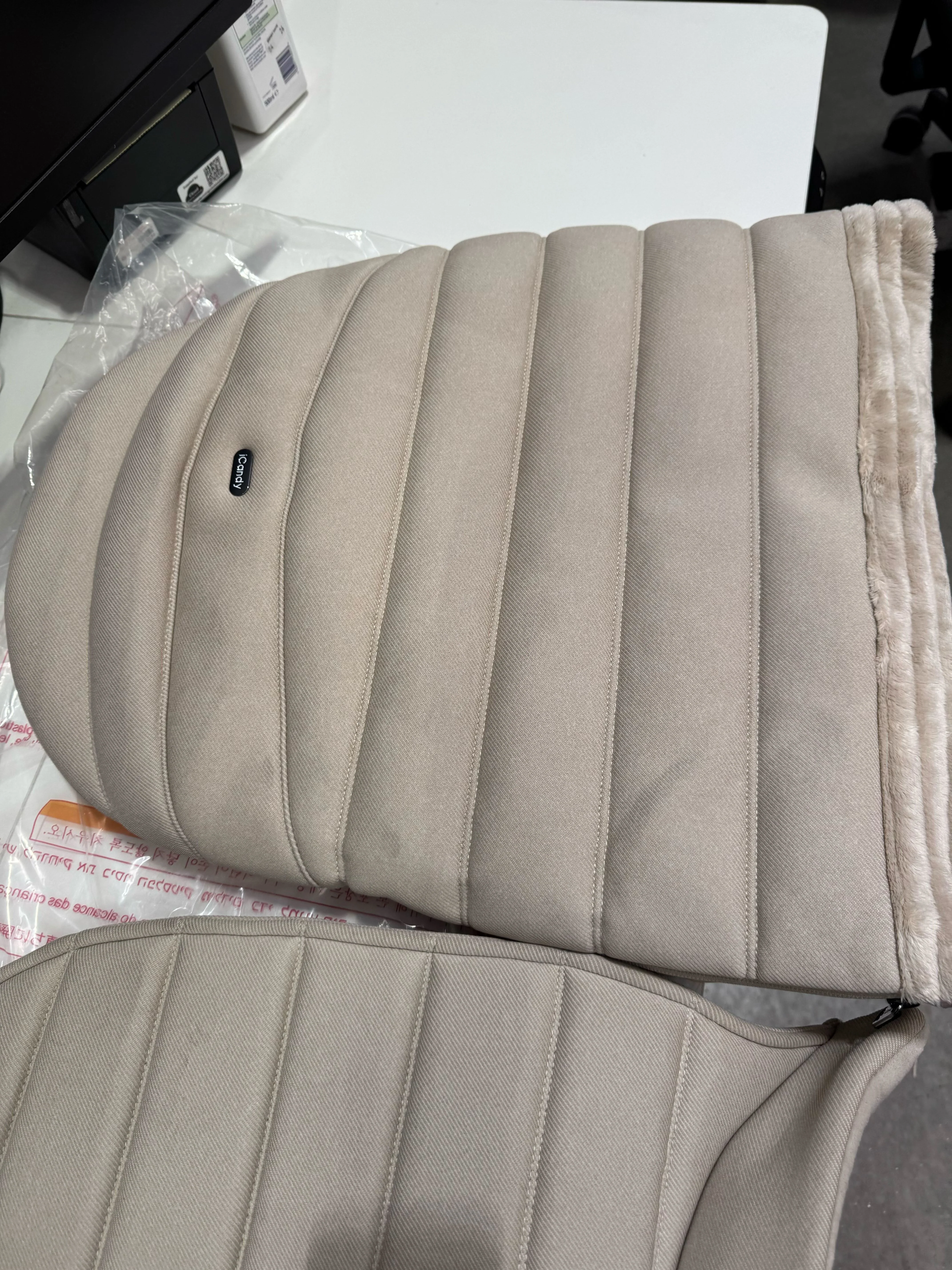 Outlet - iCandy Peach 7 Changing Bag - Biscotti - Image 3