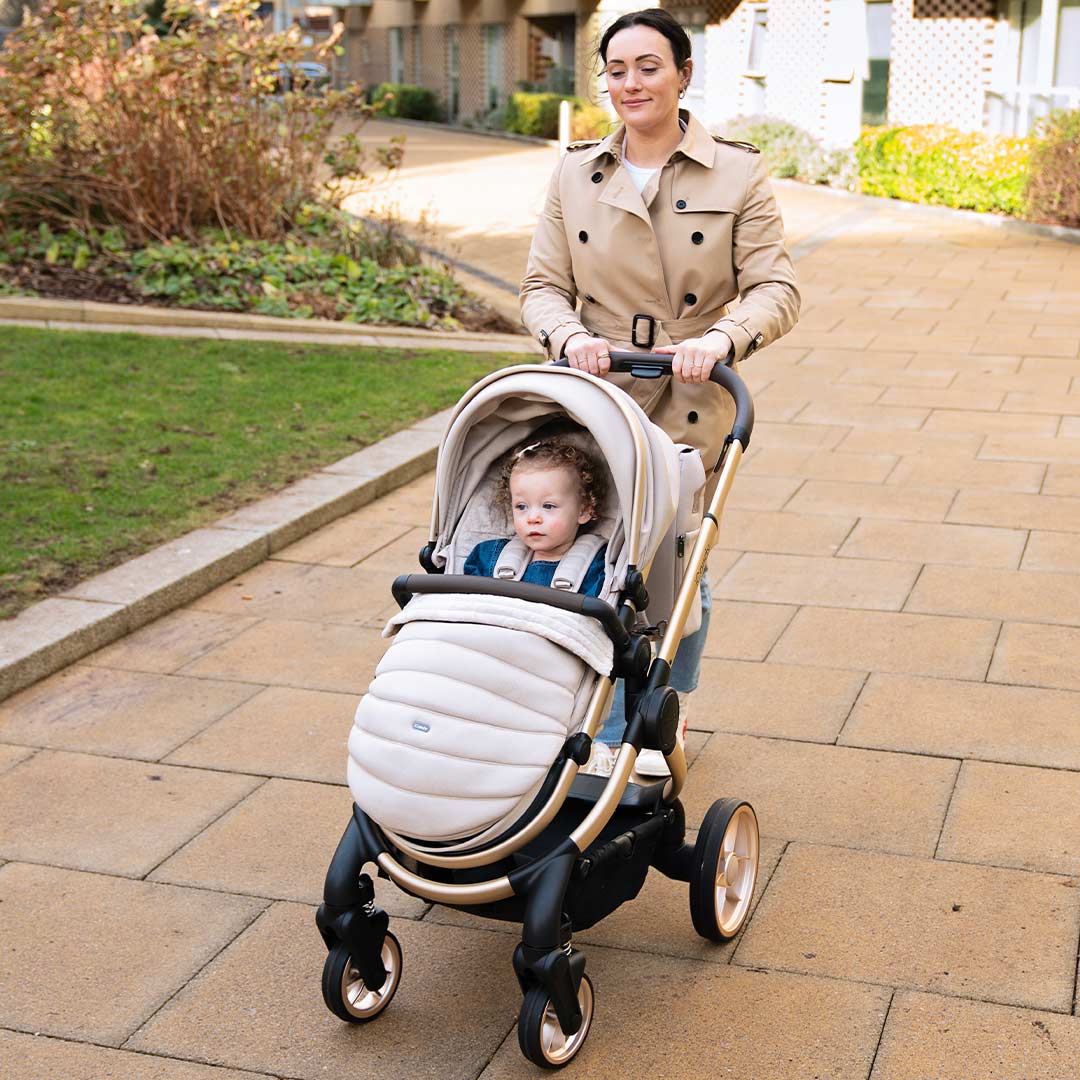 Outlet - iCandy Peach 7 EDITIONS Pushchair & Carrycot - Biscotti - Image 11
