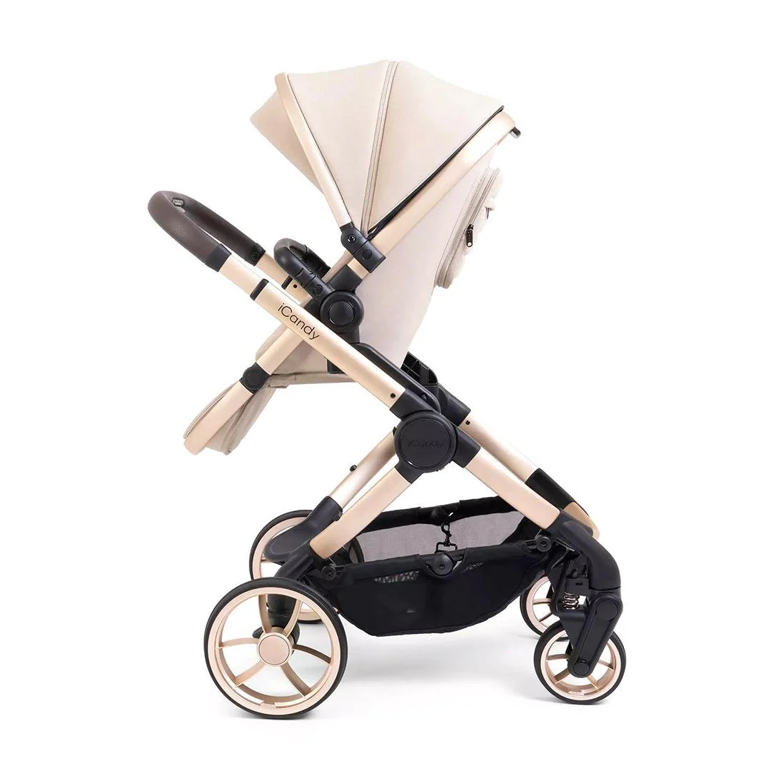 Outlet - iCandy Peach 7 EDITIONS Pushchair & Carrycot - Biscotti - Image 13