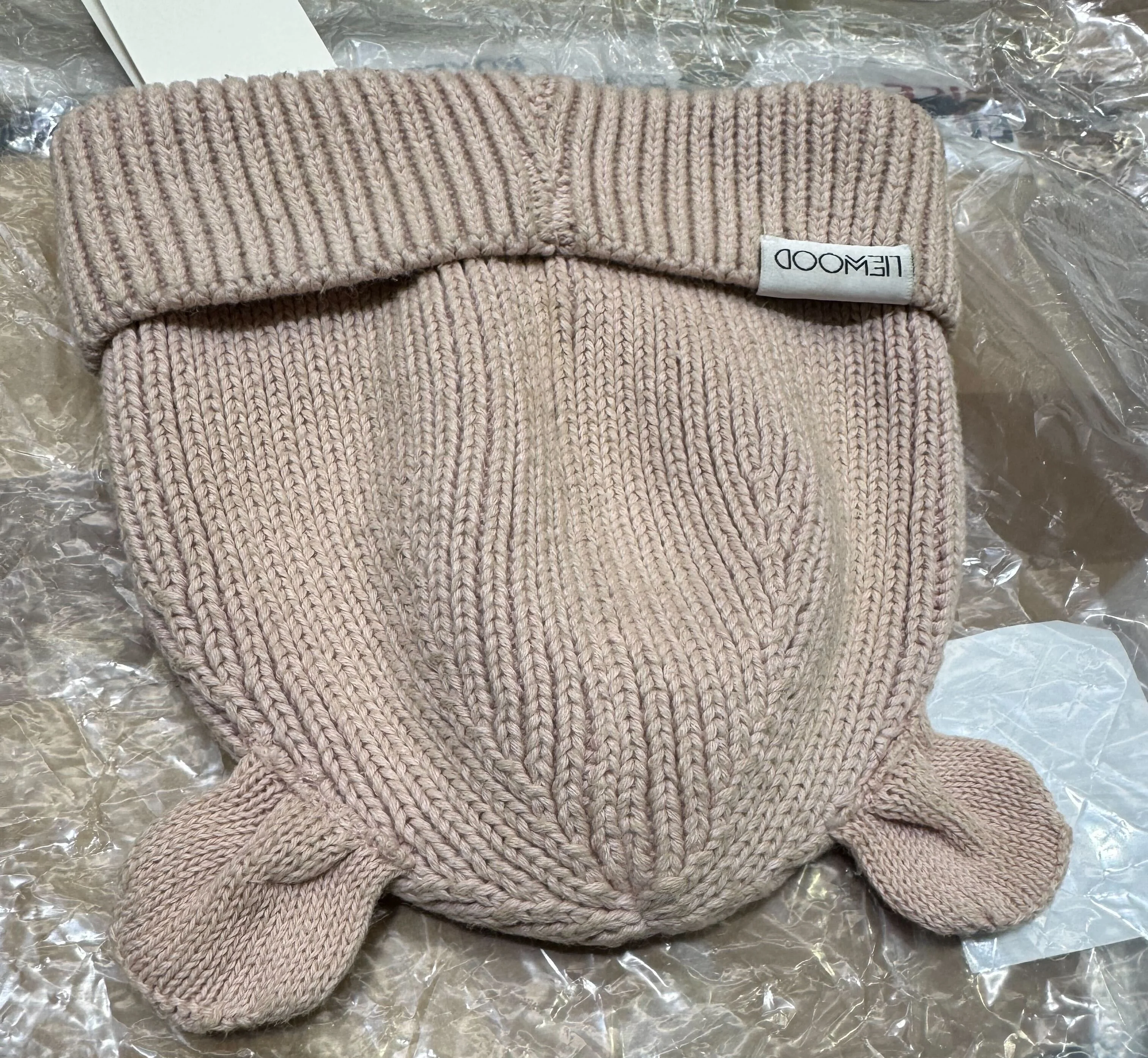 Outlet - Liewood Gina Beanie With Ears - Warm Lavender - Image 2