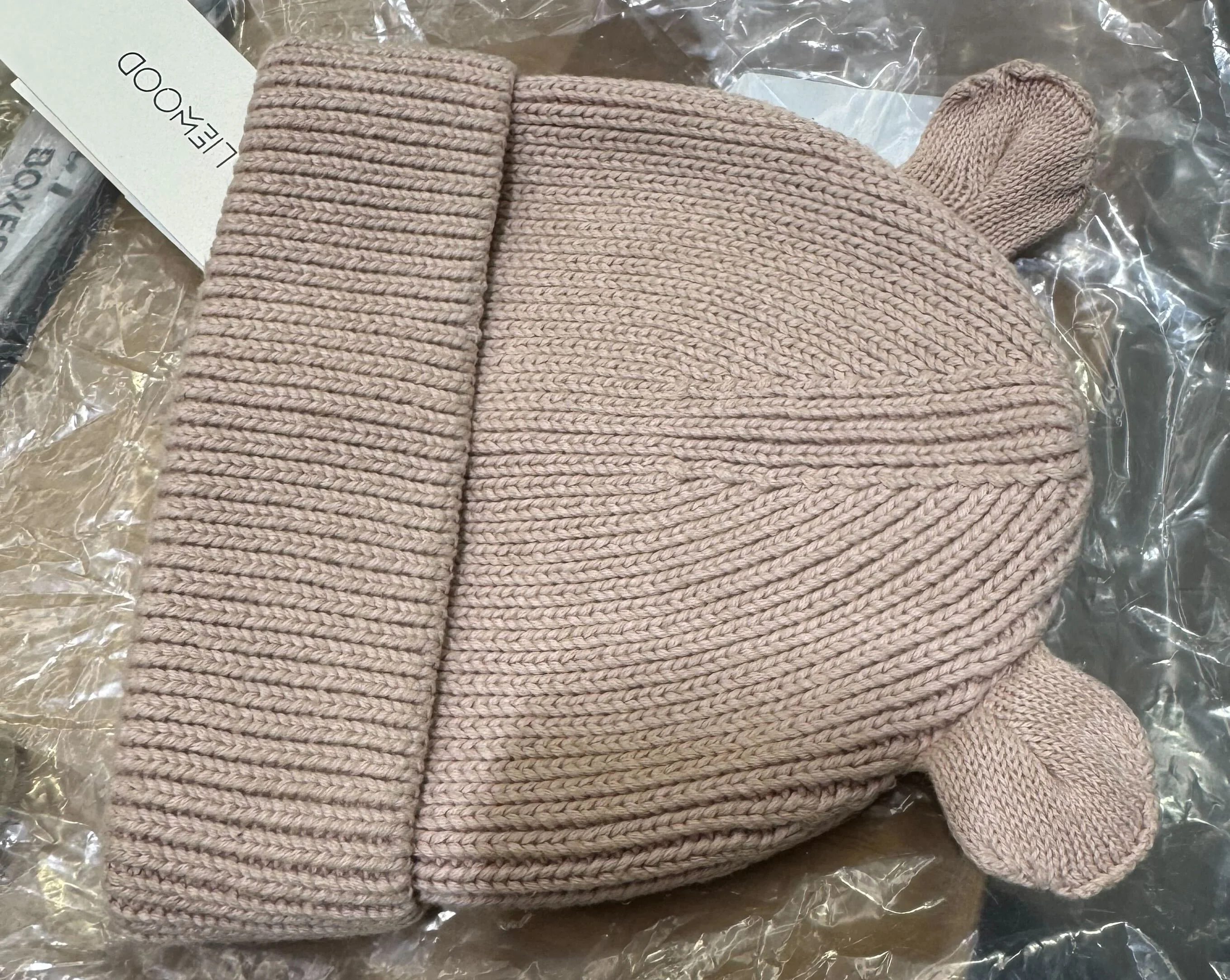 Outlet - Liewood Gina Beanie With Ears - Warm Lavender - Image 3