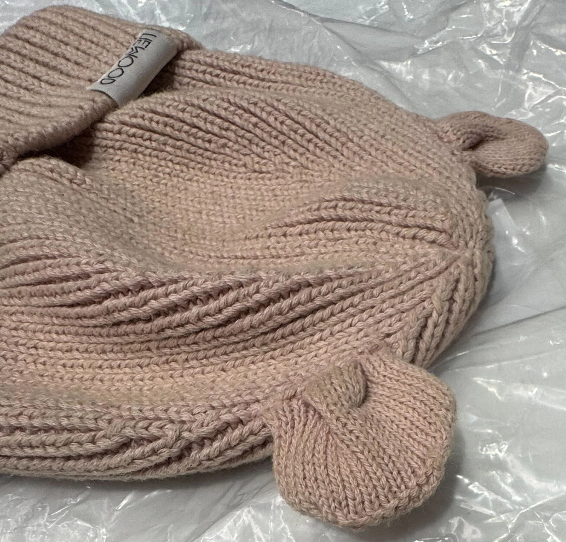 Outlet - Liewood Gina Beanie With Ears - Warm Lavender - Image 5
