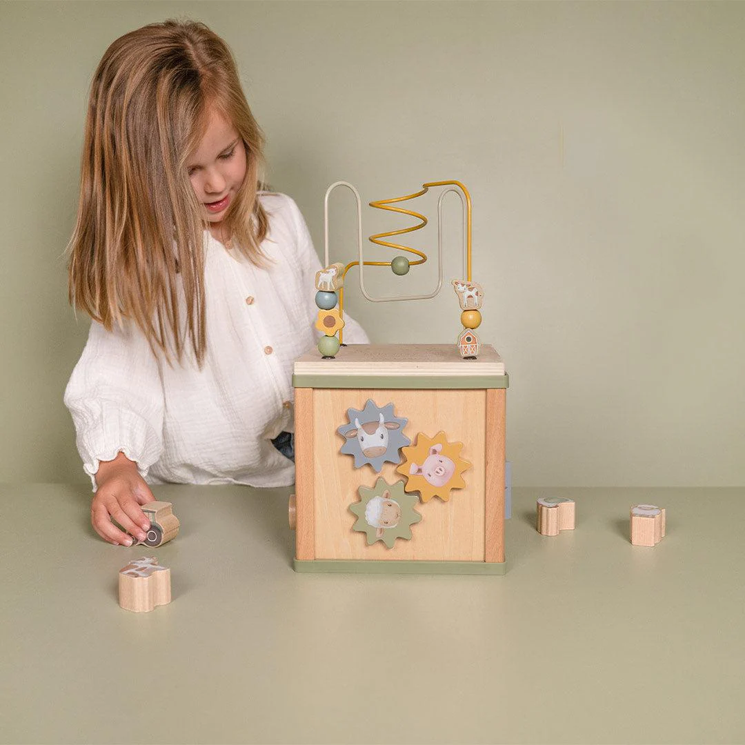 Little Dutch Activity Cube - Little Farm - Cube - Image 2