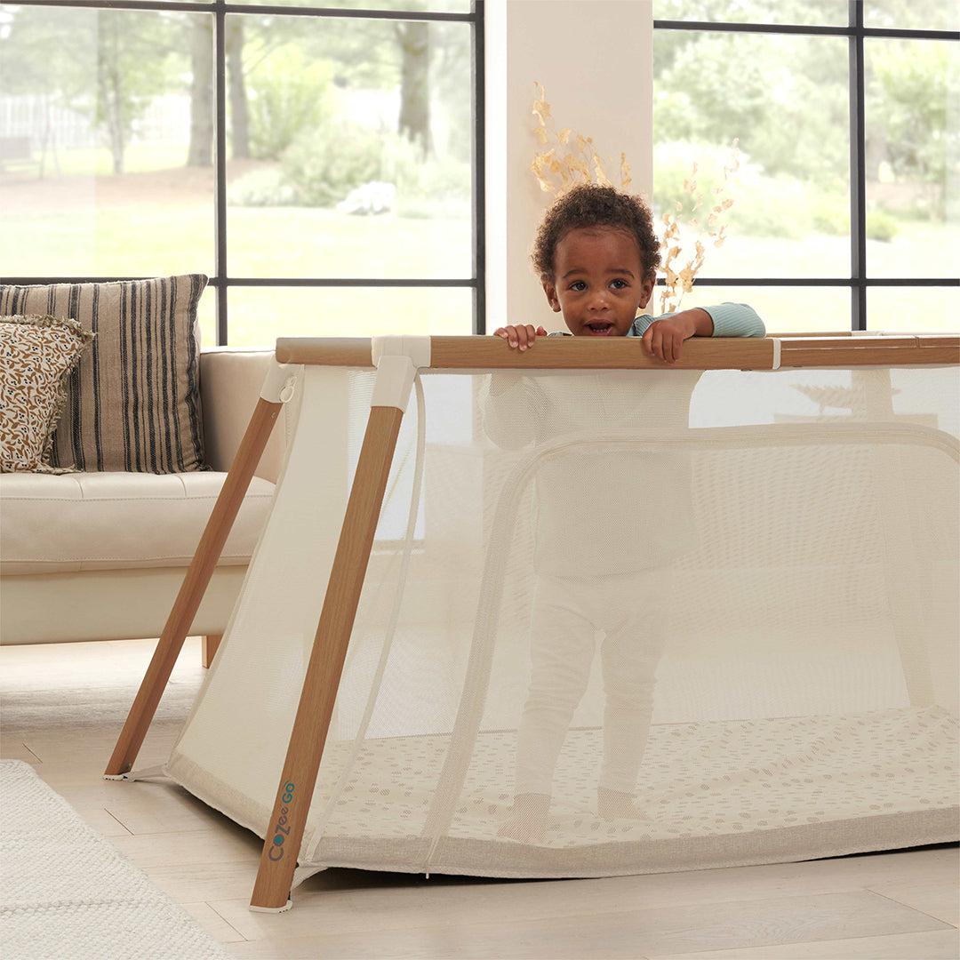 Tutti Bambini Cozee Go Day & Night Bundle - Scandanavian Walnut/Ecru - Image 3