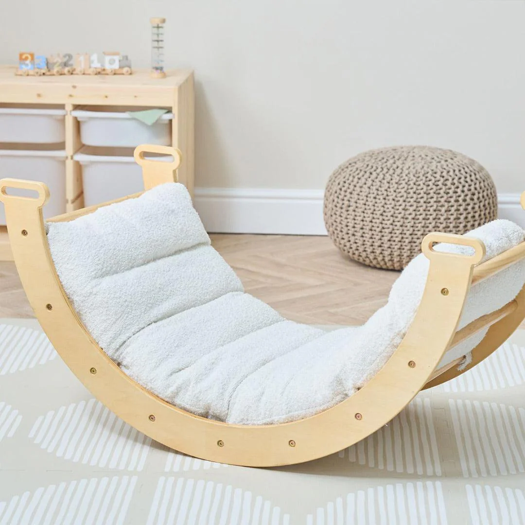 Outlet - Tutti Bambini Scala Montessori Pikler Rocking Frame Cushion - Natural