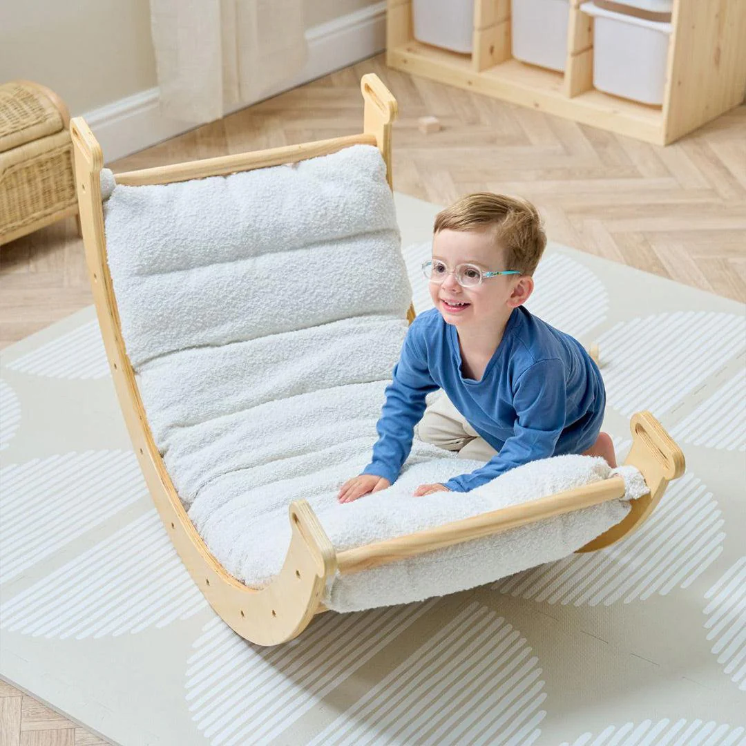 Outlet - Tutti Bambini Scala Montessori Pikler Rocking Frame Cushion - Natural - Image 2