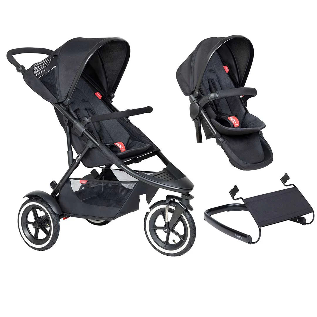 Phil & Teds Sport Pushchair + Double Kit Bundle - Image 7