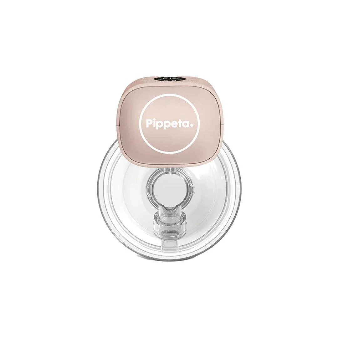 Pippeta LED Wearable Hands Free Breast Pump - 2 Pack - Ash Rose - Image 4