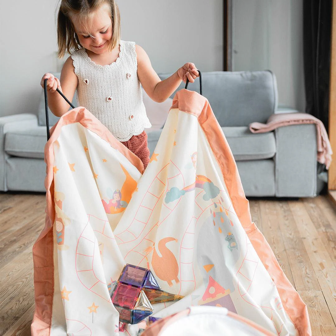 Play & Go Convertible Toy Storage Bag & Mat - Fairy World - Image 3