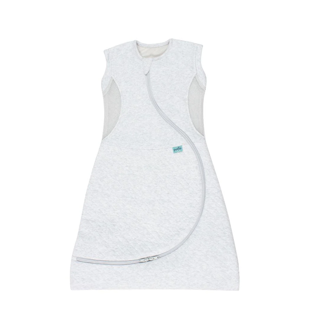 Purflo Cuddle To Sleep Bag - 2.5 Tog - Minimal Grey - Image 7