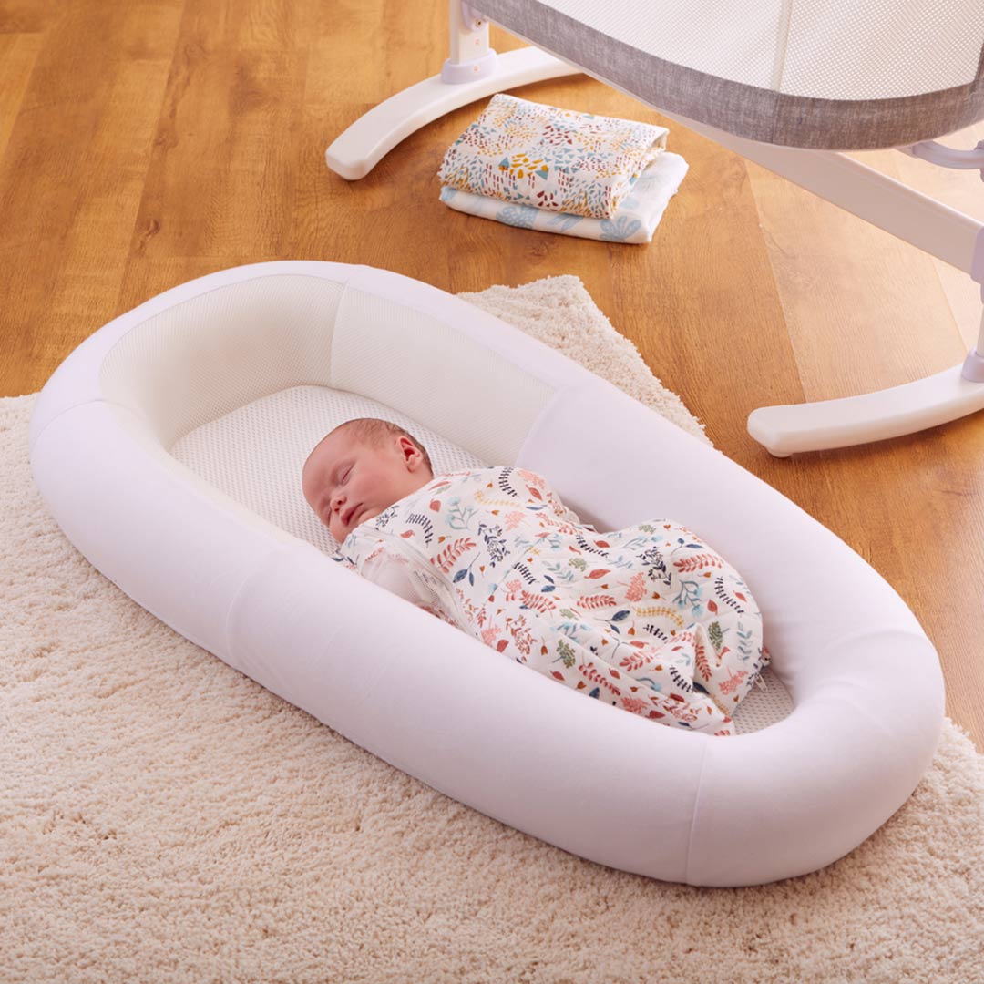 Purflo Sleep Tight Baby Bed Cover - Soft White - Image 2