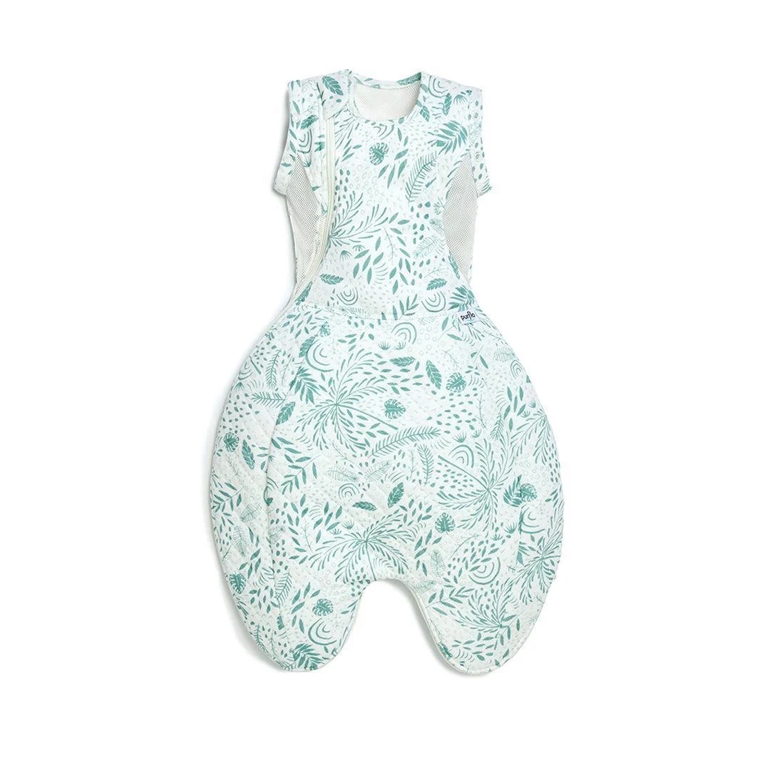 Purflo Swaddle to Sleep Bag 2.5 Tog 0-4m All Seasons -  Jungle Fever