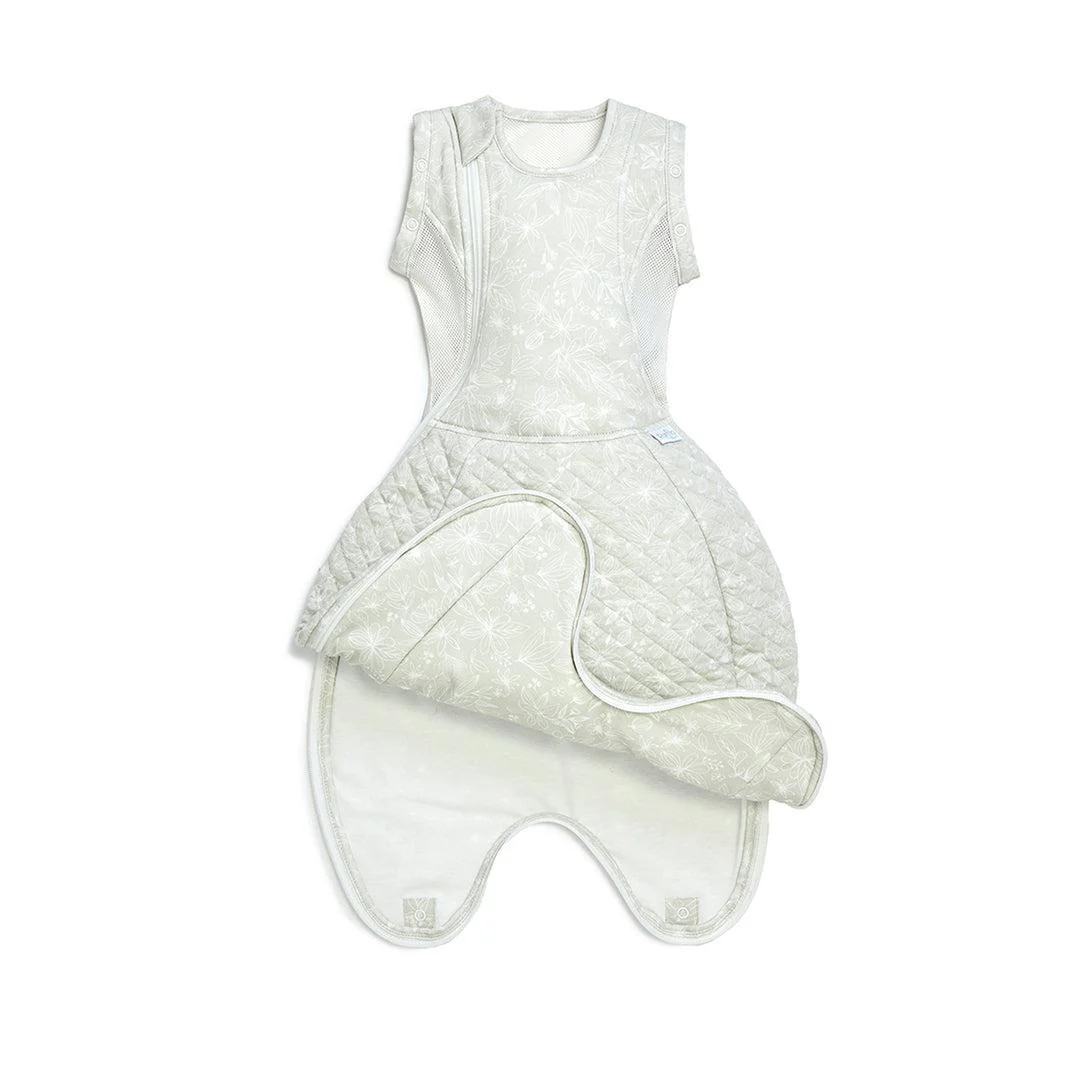 Purflo Swaddle to Sleep Bag 2.5 Tog 0-4m -  Magical Garden - Image 2