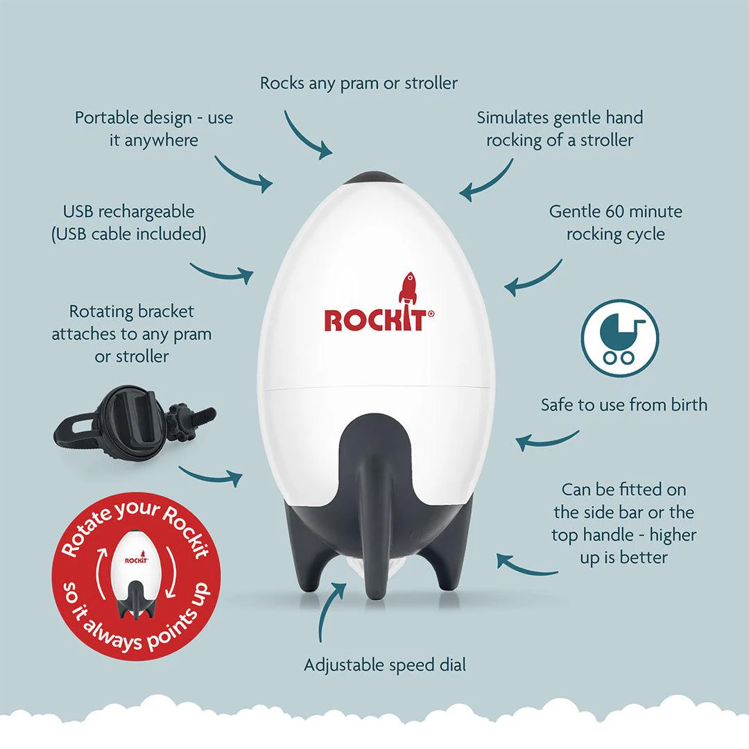 Rockit Rechargeable Portable Baby Rocker - Image 2