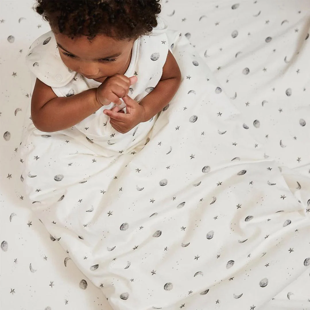 Rosa & Blue Sleeping Bag - 1.5 Tog - Starlit Moon - Image 4