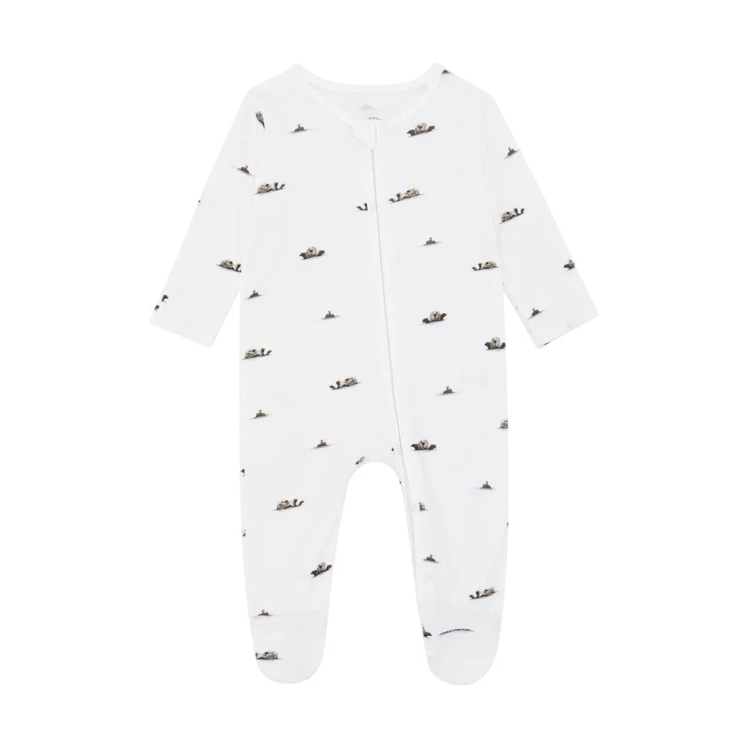 Rosa & Blue Sleepsuit - Otter