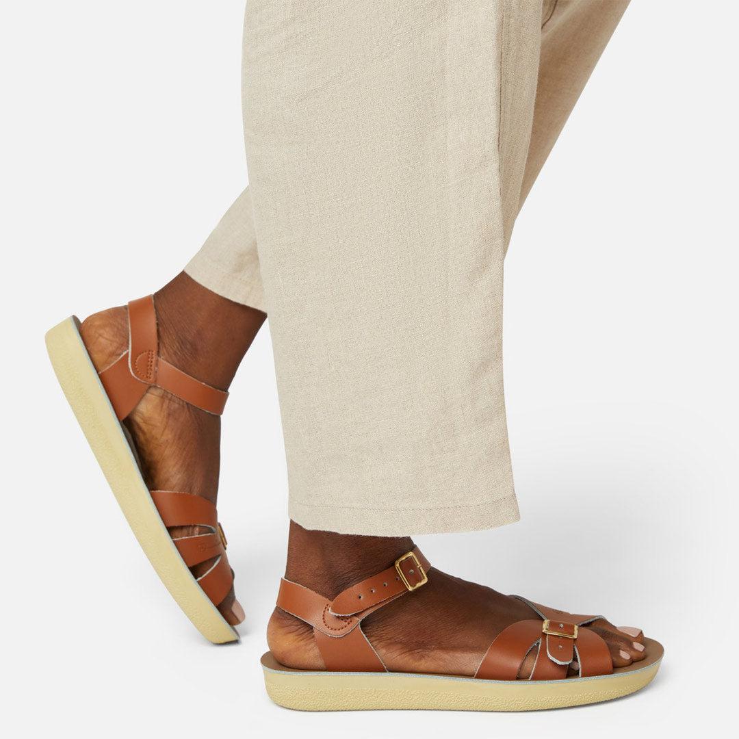 Salt-Water Adults Sandals - Boardwalk - Tan - Image 4