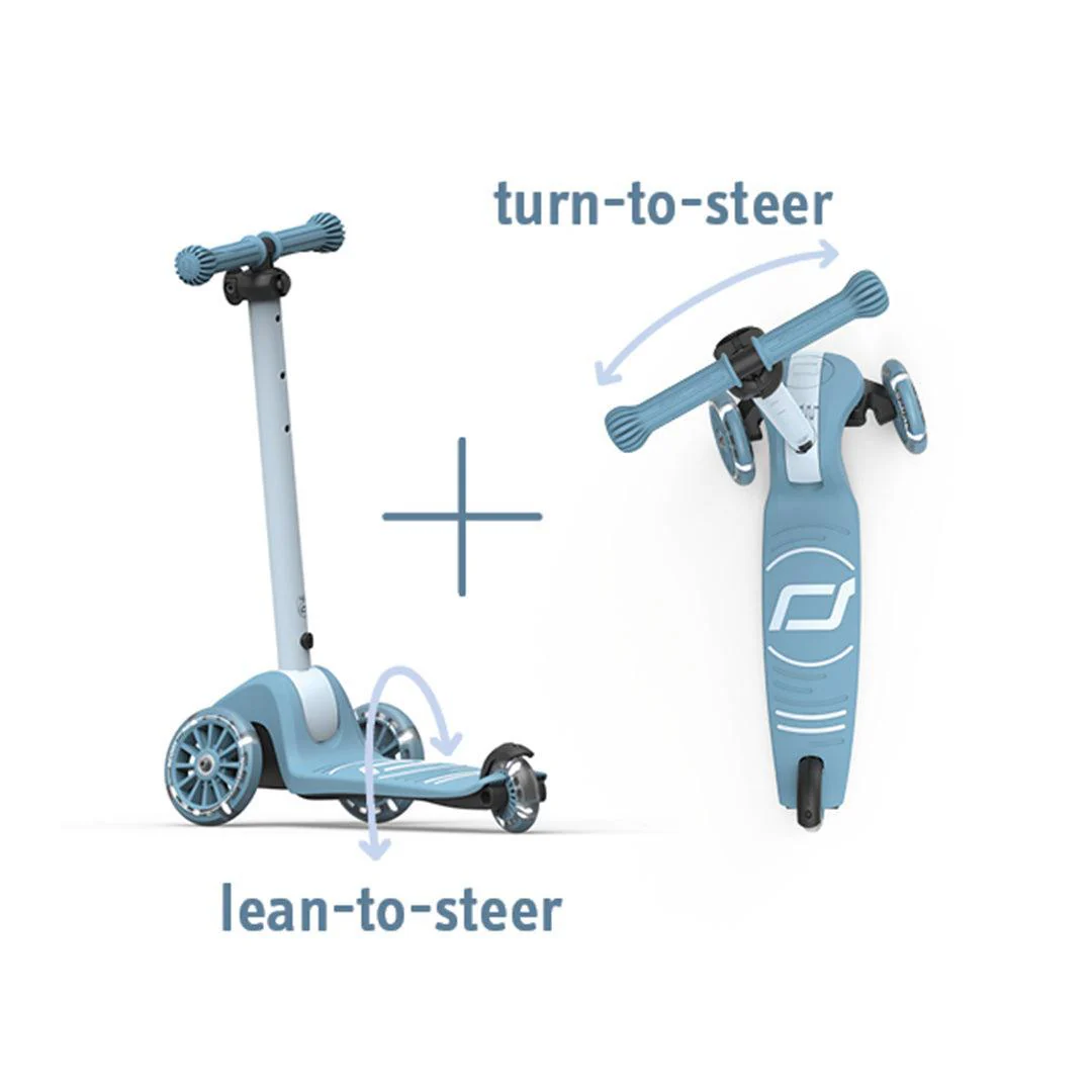 Scoot and Ride Highway Kick 3S - Steel - Image 4