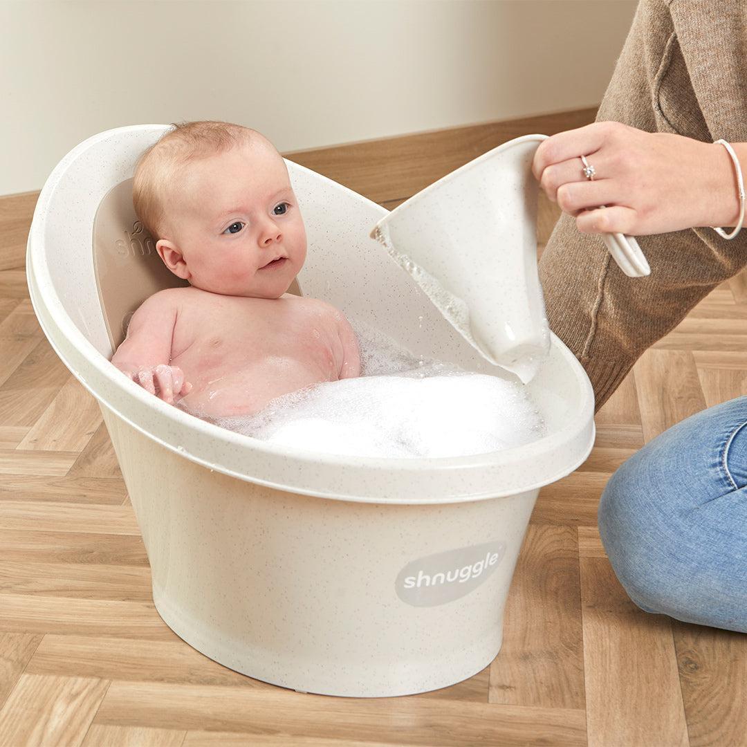 Shnuggle ECO Collection Baby Bath  - Cookies & Cream - Image 4