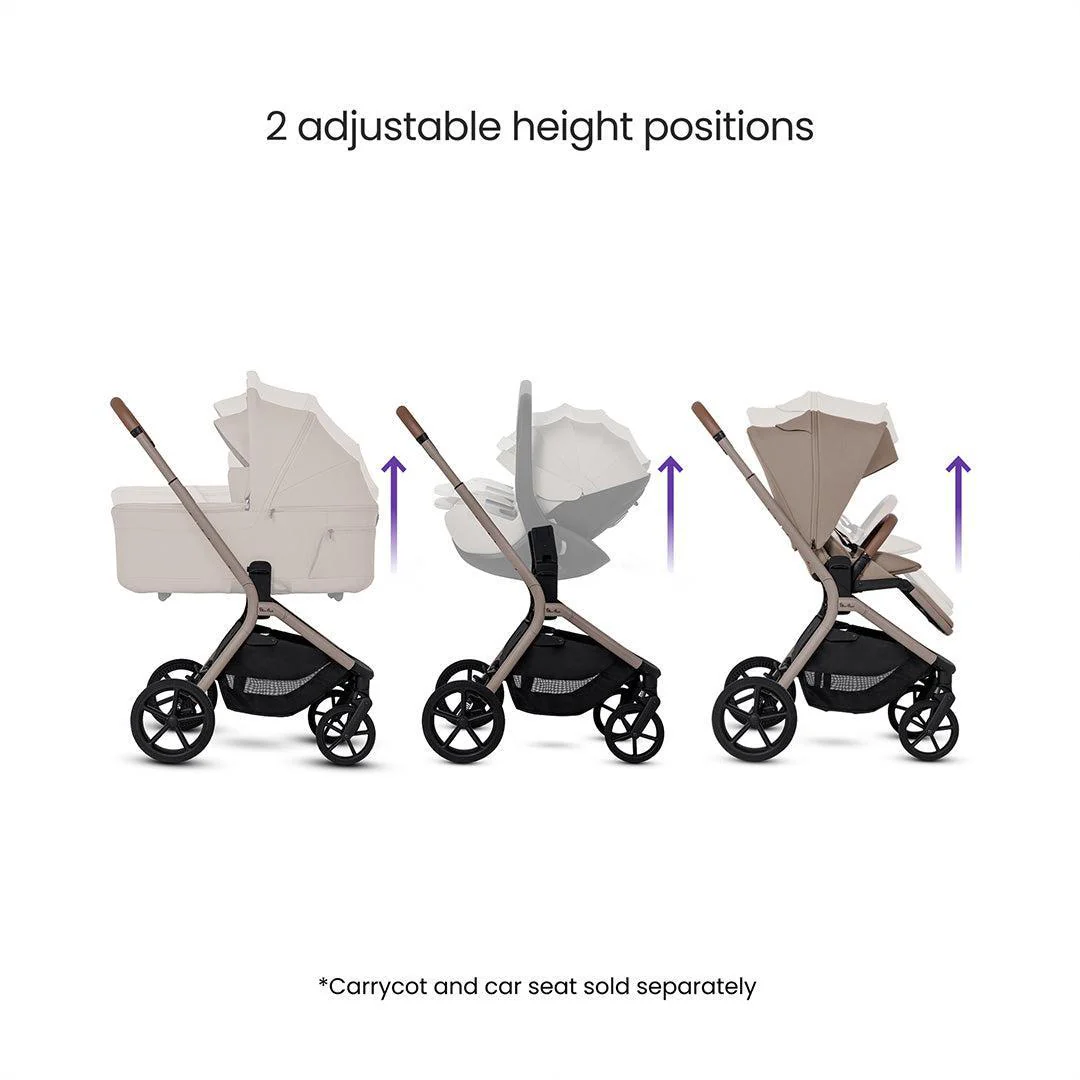 Silver Cross Breez Stroller - Champagne - Image 3