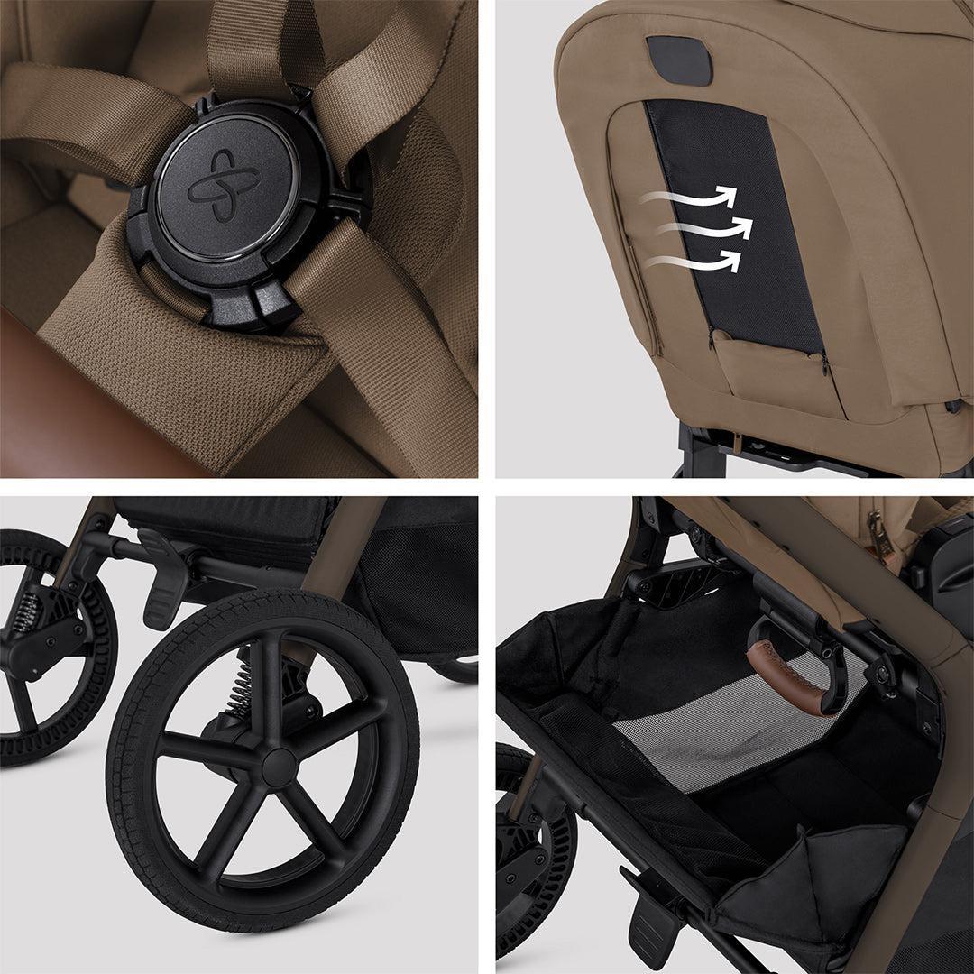 Silver Cross Breez Stroller - Maple - Image 4