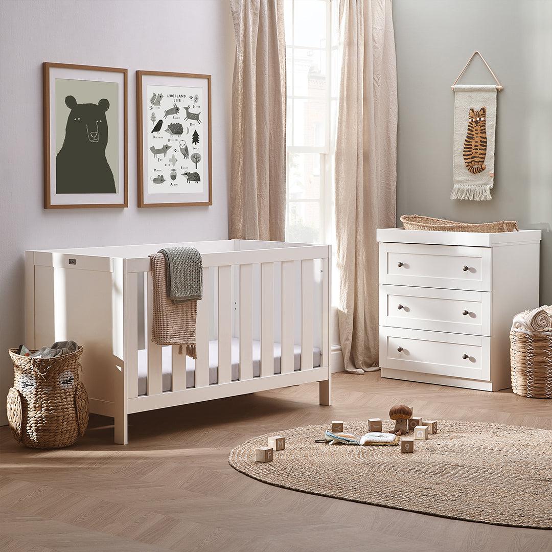 Silver Cross Bromley 2 Piece Room Set - White - Image 2