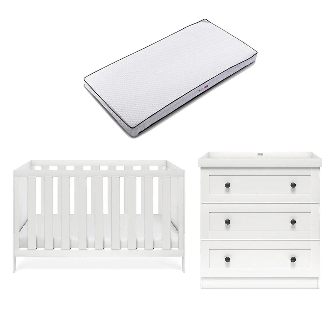 Silver Cross Bromley 2 Piece Room Set - White - Image 21