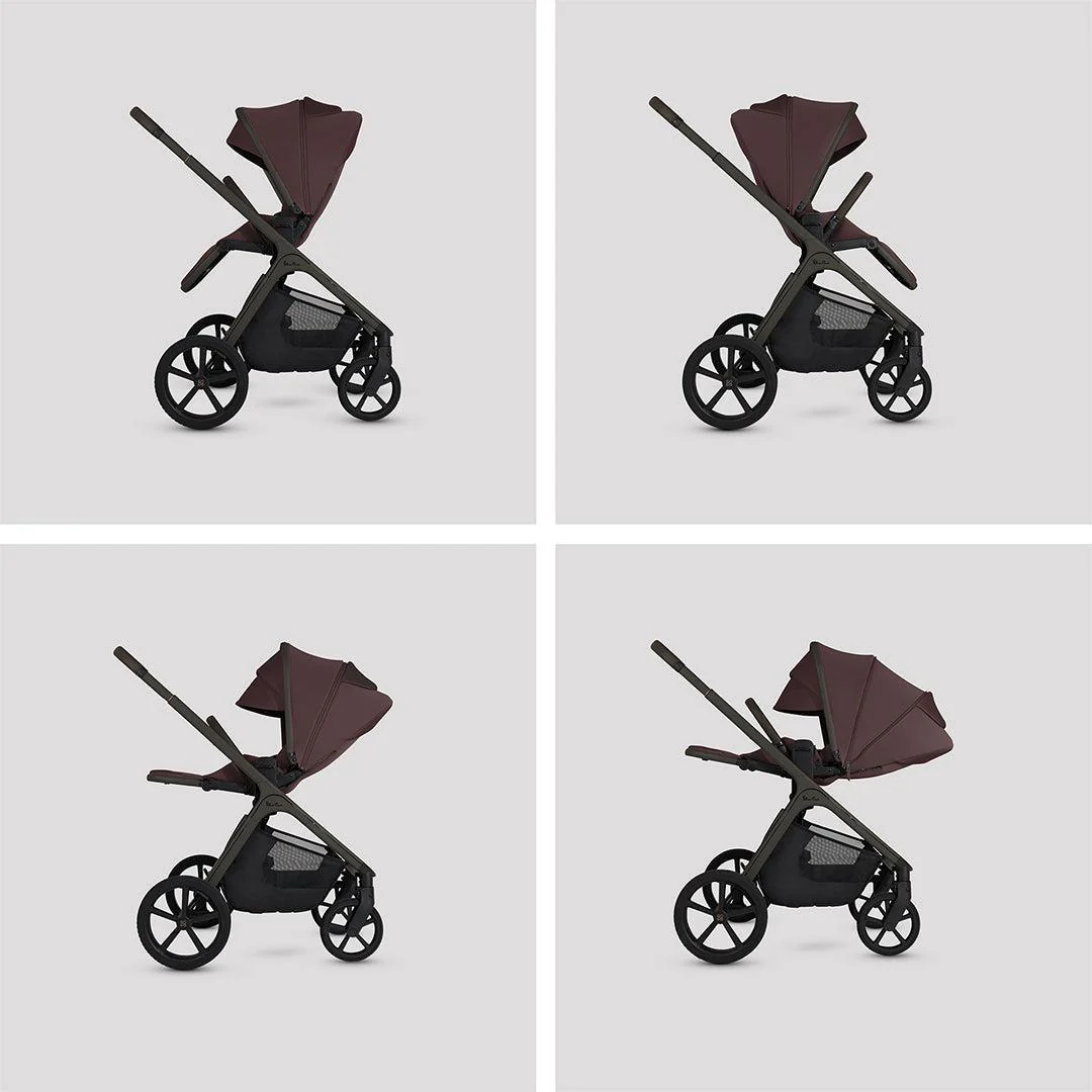 Silver Cross Cove Pushchair Accessory Bundle - Damson - Image 4