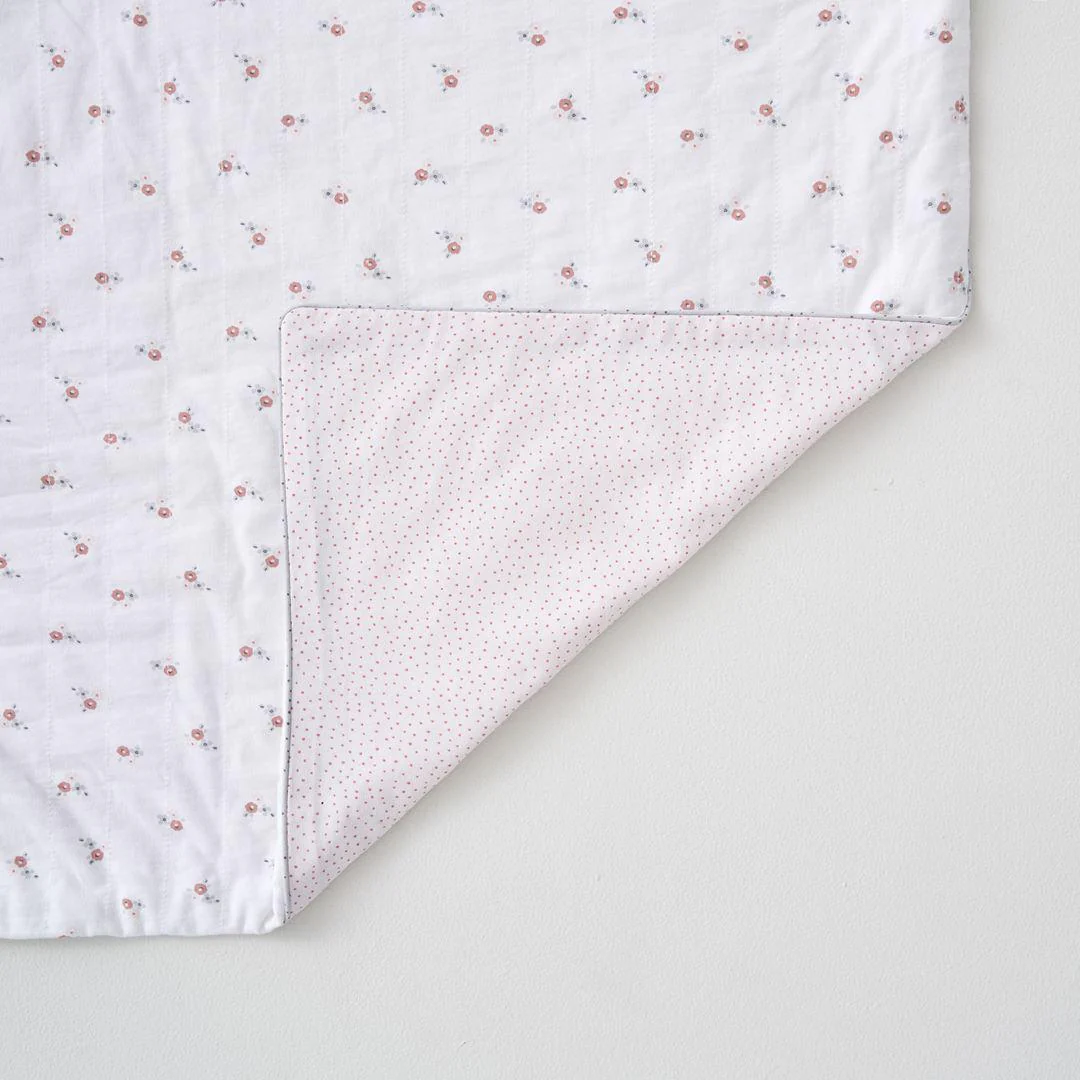 Silver Cross Jersey Coverlet - Floral - 2 Tog - Image 3