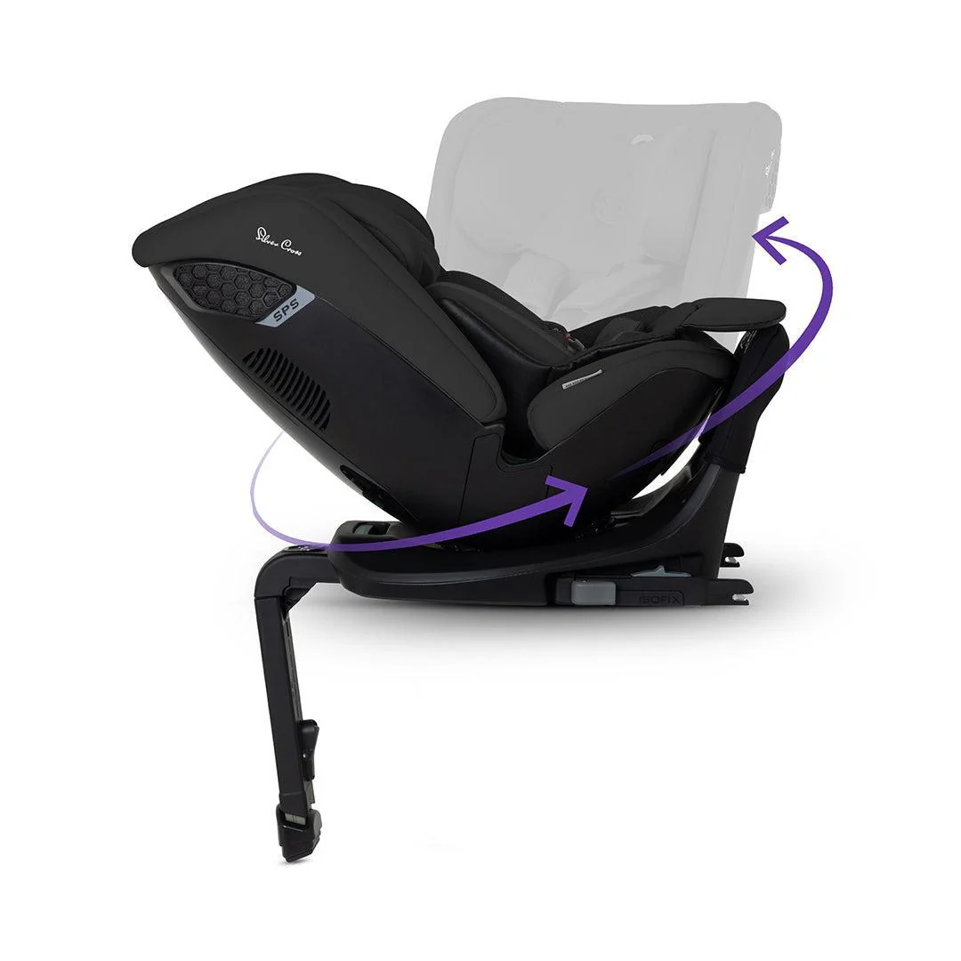 Silver Cross Motion 3 All-size Car Seat - Iconic Black - Image 4