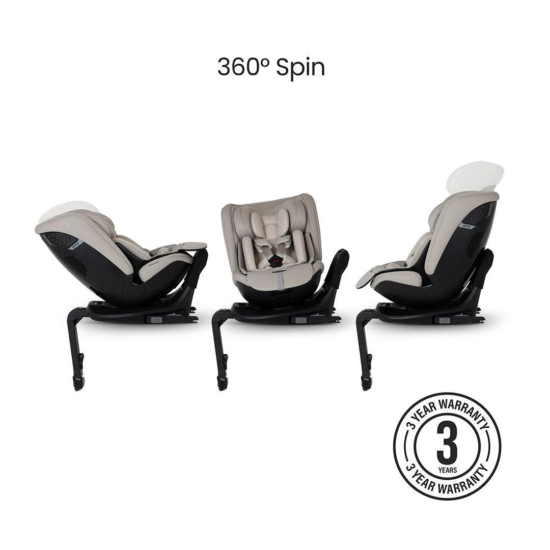 Silver Cross Motion 3 All-size Car Seat - Natural Taupe - Image 3