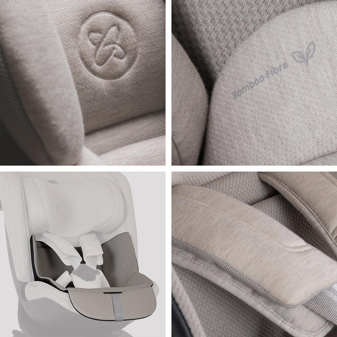 Silver Cross Motion 3 All-size Car Seat - Natural Taupe - Image 7